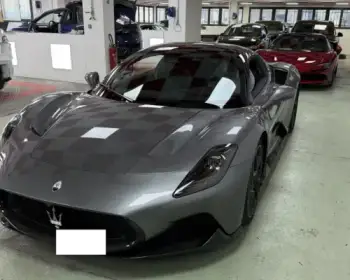 Réparation d'exception pare-brise Maserati MCPura - Château-Gombert - Après réparation