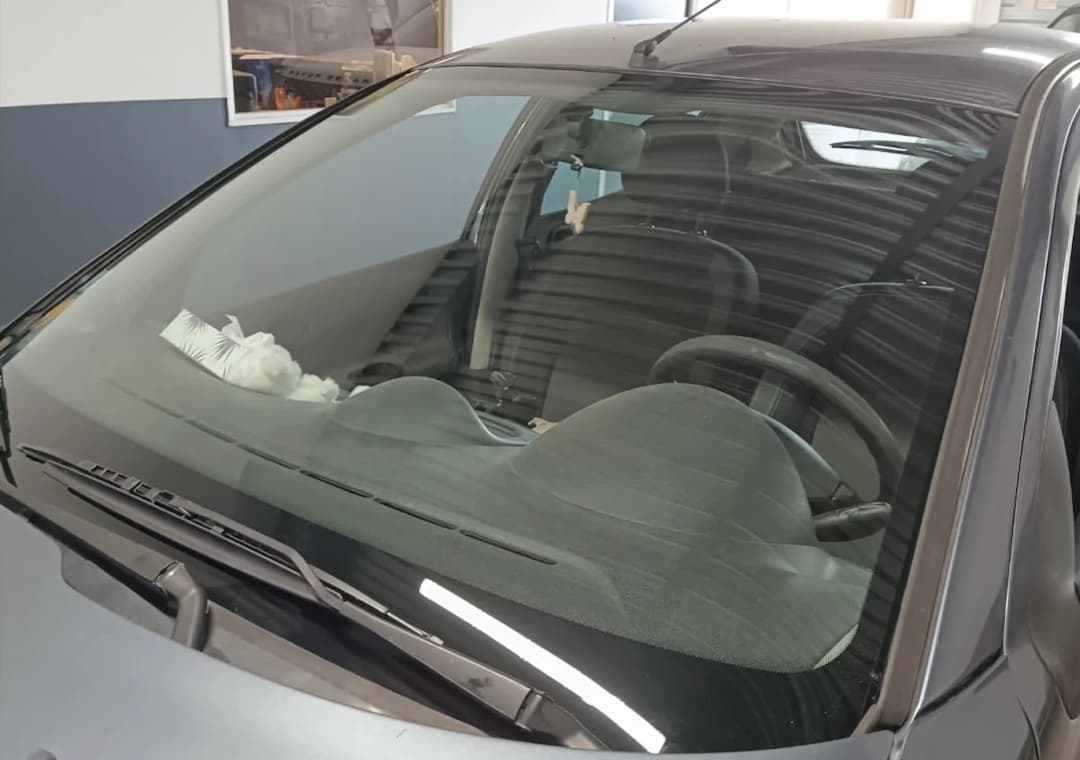 Remplacement pare-brise Peugeot 206 - Après intervention